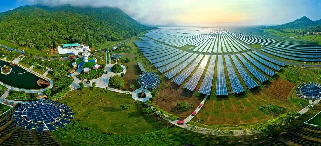 Khu du lịch điện mặt trời An Hảo, nét chấm phá độc đáo xứ Thất Sơn