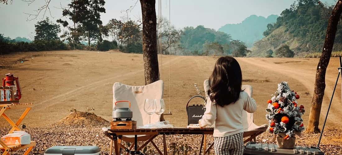 Thao Nguyen Bai Bui位于Ngoc Lau Commune的Khop Hamlet,Lac Son,Hoa Binh,是绿色和原始原始基督教徒的独特旅游目的地。