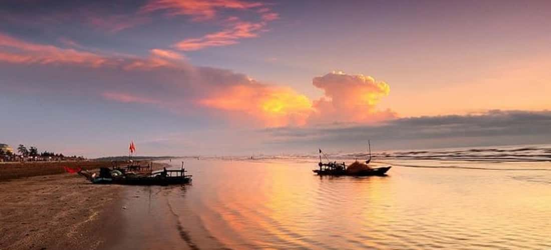 Dien Thanh，Dien Chau，Nghe an-一个沉浸在日出和日落的诗意的地方