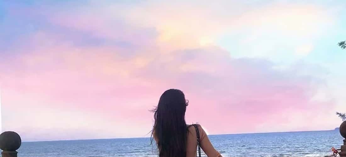Ráng chiều buông trên biển Thiên Cầm, làng cá Cửa Nhượng