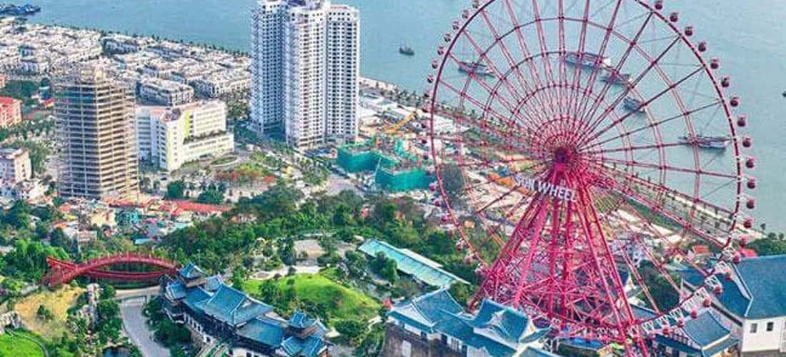 太阳世界水上公园位于河和海方的细分区域。