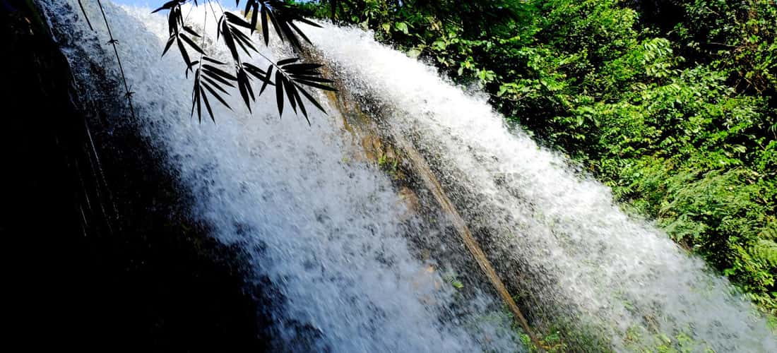 Cảnh quan thiên nhiên tuyệt đẹp nơi đây khiến cho bất cứ ai khi đặt chân đến cũng sẽ cảm thấy choáng ngợp và thích thú.