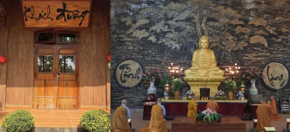 Truc Lam Tue Duc Zen 수도원 내부 일부 코너