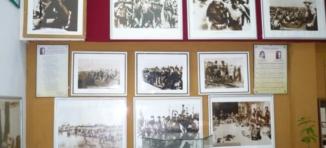 历史证据展示在额外的纪念碑画廊中