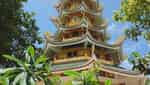 꺼우산(Cau Mountain)의 타이선(Thai Son) 파고다-6