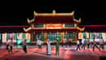 Thach Han River Memorial Temple - Lantern release station