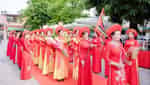 Lễ hội Hai Bà Trưng ở làng Hạ Lôi-6