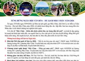 Moc Chau Culture and Tourism Week 2026