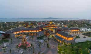 Chiều tà tại Khu vui chơi Sun World Quảng Ninh