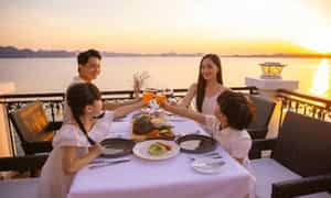 Thưởng thức những món ăn đặc sản tại Đảo Rều trong không gian lãng mạn