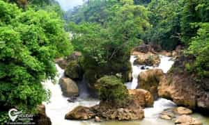 Khung cảnh thác Đầu Đẳng
