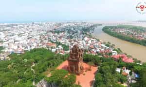 Tháp Nhạn - Góc nhìn trên cao