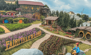 Dalat Fairytale Land là điểm đến vô cùng hấp dẫn nằm giữa lòng thành phố Đà Lạt xinh đẹp.
