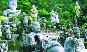 Non Nuoc Stone Handicraft Village是您了解极具艺术性的石雕制品的地方