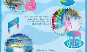 Công viên nước Melia Vinpearl Hà Tĩnh- đa dạng các trò chơi lí tưởng cho bé