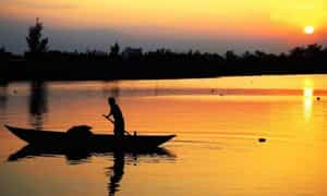 Hoàng hôn ở vườn quốc gia Bến En