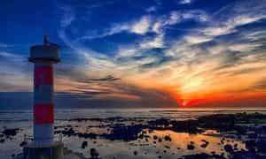 Hòn Mù Cu là điểm đón những ánh bình minh đầu tiên và đẹp nhất trên đảo ngọc Lý Sơn.