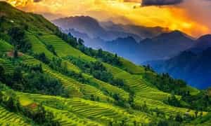 Cao nguyên Dào San nằm ở phía Bắc thành phố Lai Châu.