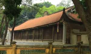 Góc yên bình tại Chùa Đức La
