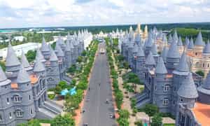 Công viên Kittyd & Minnied được biết đến như một thiên đường giải trí đặc sắc nhất Cần Thơ.