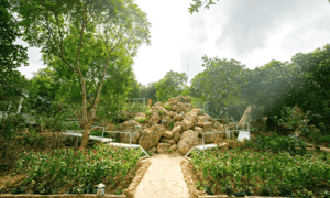 Cảnh quan khu du lịch Bản Rõm