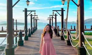 Cầu cảng là điểm check in lý tưởng cho các bạn trẻ