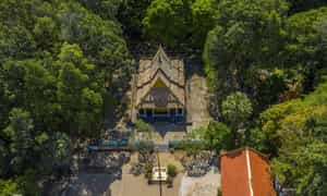 Chùa Dơi - Góc nhìn từ trên cao