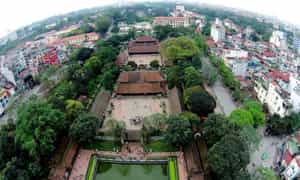Văn Miếu Quốc Tử Giám - Góc nhìn trên cao