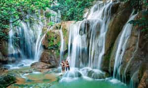 Đẹp hút hồn cảnh sắc thiên nhiên thác Đứng