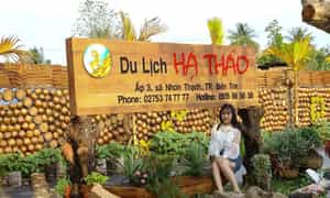 Ngoài khung cảnh nên thơ, hữu tình, khu du lịch Hạ Thảo còn toát lên nét hiện đại và sang trọng thông qua lối kiến trúc