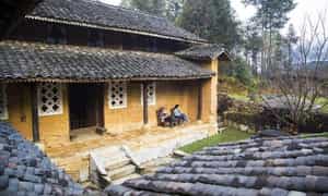 只有在 Pho Cao 才能找到的独特建筑风格的房屋