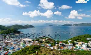 Đảo Bình Ba - góc nhìn từ xa