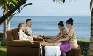 Không gian thư giãn đẳng cấp tại Hòn Tằm Resort