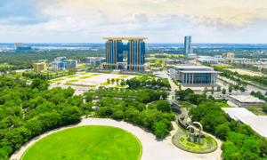 Giữa thành phố đất chật người đông, Công viên thành phố mới Bình Dương được xây dựng với khuôn viên vô cùng rộng lớn, lên đến 70ha.
