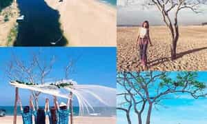 Suoi O Beach 既有淡水溪流,又有广阔的蓝色海水和柔软的白色沙滩,从第一刻起就给人留下了深刻的印象。