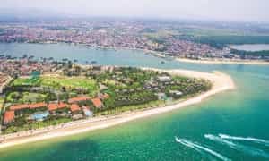 Biển Bảo Ninh - Góc nhìn trên cao