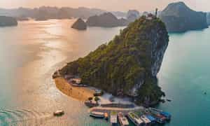 Đảo Ti Tốp, một hòn đảo tuy nhỏ nhưng lại khá ấn tượng .