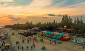 Hoàng hôn ở Coco Beach Camp