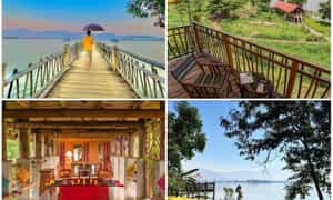 Đến với Lak Tented Camp, bạn sẽ được hòa mình vào thiên nhiên xanh tươi.
