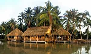 Cảnh đẹp khu du lịch Làng Bè
