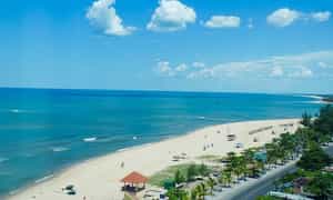 Biển Nhật Lệ là một tuyệt tác nghệ thuật tại Quảng Bình