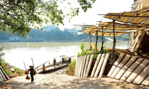 Bac Giang Province, Tho Ha Village의 평화로운 마을 풍경