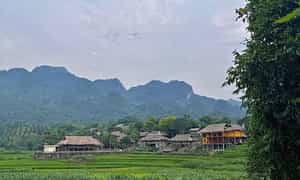 江莫(Jiang Mo)是开发社区旅游业的地方,吸引了许多游客参观。