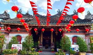 Kien an Cung Pagoda 공간은 독특한 미니어처로 설계되었습니다.
