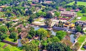 Hiện nay khu vườn này thuộc phường Thuận Thành, TP Huế, tỉnh Thừa Thiên Huế.