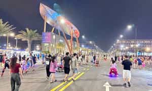 Dong Hoi Quang Binh的步行街 - 超级有趣而轻松的空间
