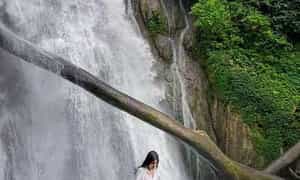 Khau Khau Lan Waterfall从上方看