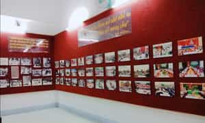 Nhà tưởng niệm, nhà trưng bày giới thiệu thời niên thiếu và cuộc đời hoạt động của Bác