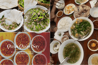 Quán Quân Say - Phở nhúng món ăn Độc Lạ chỉ có ở Thái Nguyên