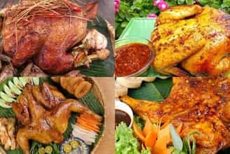 Gà Lôi Âm nướng – Thưởng thức hương vị độc đáo từ núi rừng Quảng Ninh